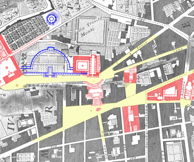Fig 44 Piazza di Spagna diagram